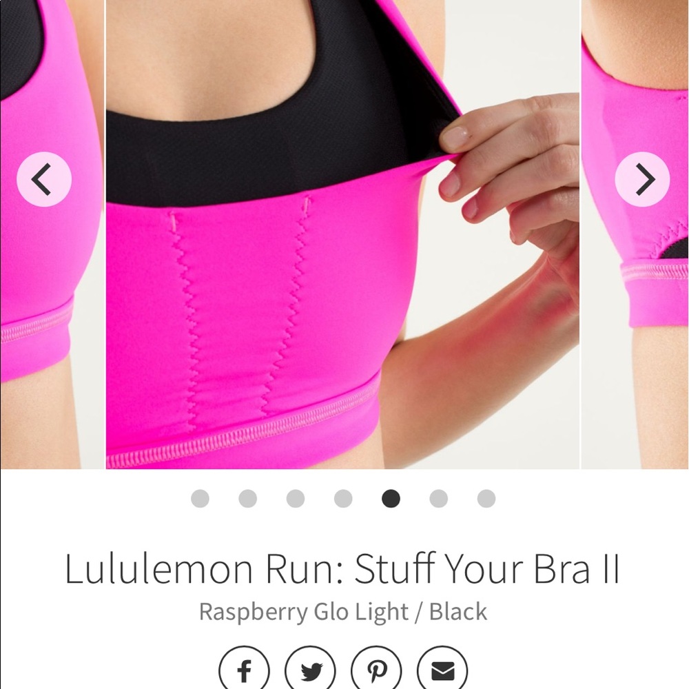 Lululemon Stuff Your Bra Sportsbra in XS/4 - Picture 6 of 9